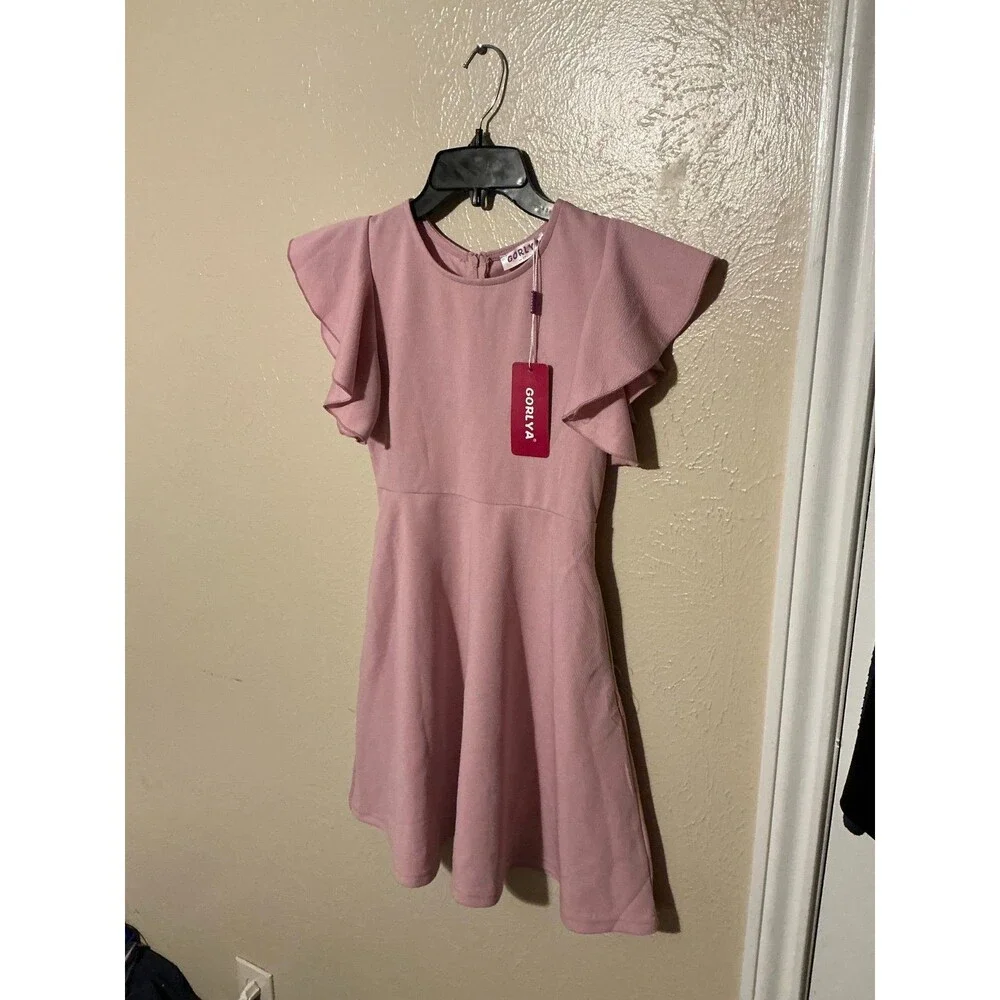 Girl’s Size 12Y “Gorlya” Dress in Pink